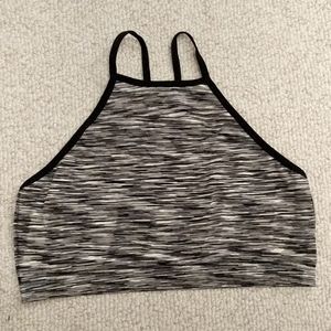 Cropped Halter Tank For Working Out!